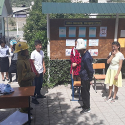 Сүрөт - Жалал-Абад: "Жаш куткаруучулар күч салышты"