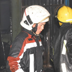 Мечит күйүп кетти