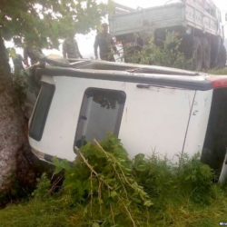 Ысык-Көлдө жол кырсыгынан эки милиция жабыркап, бир адам каза болду