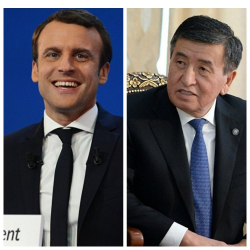 Сооронбай Жээнбеков Франция Президенти Эммануэль Макронду Бастилияны алуу Күнү менен куттуктады
