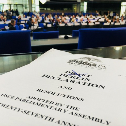 Сүрөт - Жогорку Кеӊештин туруктуу делегациясы Берлинде өткөн ЕККУ ПАнын ар жылдык 27-сессиясына катышты