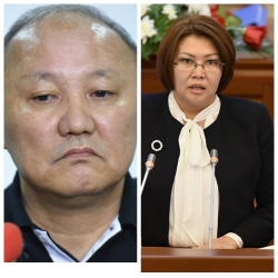 Алтынай Өмүрбекова менен Нариман Түлеев талапкерликтен баш тарышты