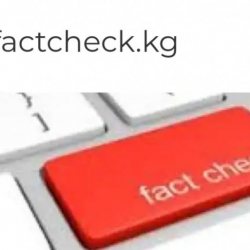 Кыргызстанда маалыматтын чын-төгүнүн тактоочу сайт ачылды