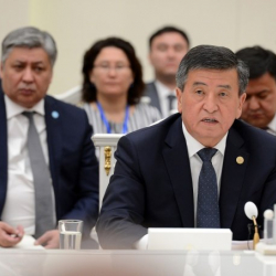 Сооронбай Жээнбеков: Кыргызстан Аралды сактоо эл аралык фондун Борбор Азиядагы бардык мамлекеттердин кызыкчылыктарын эске алуу менен комплекстүү реформалоону жактайт 