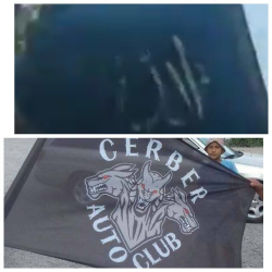 ГКНБ: Установлены автомашины с флагами черного цвета