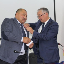 Кожобек Рыспаевге "Каарман" сыйлыгы ыйгарылды