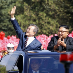 Түштүк менен Түндүк Кореянын лидерлеринин үчүнчү саммити башталды