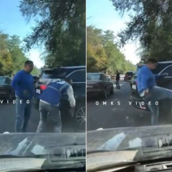 ВИДЕО: Улгайган кишини урган айдоочу кечирим сурады