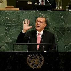 Режеп Тайип Эрдоган БУУнун жыйынында: ФЕТО 160 өлкөгө терроризм экспорттоп жатат