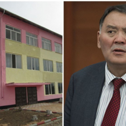 Камчыбек Жолдошбаев уялбай эле менчик имаратын мектепке берди