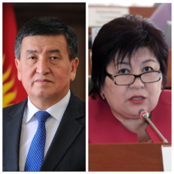  Бөдөш Мамырова: “Сооронбай Шарипович,  60 жаш кутман курагыңыз менен куттуктаймын!”