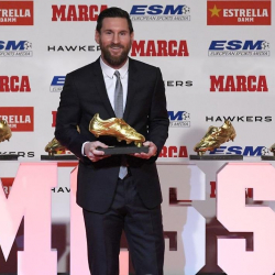 Лионель Месси 5-жолу "Алтын бутсанын" ээси болду