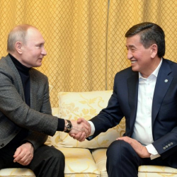 Сооронбай Жээнбеков Владимир Путин менен жолугушту