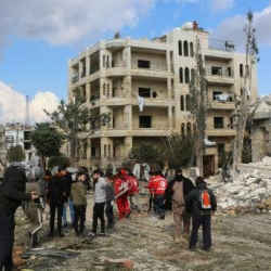 Идлибде эки жардыруу болду