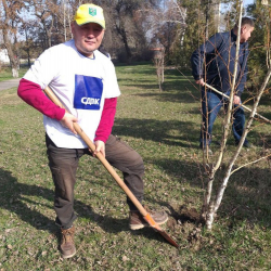 Члены партии СДПК приняли участие в субботнике