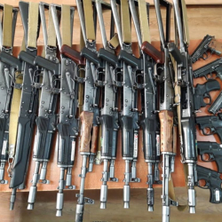 ФОТО - ГУВД г.Бишкек профилактика по огнестрельному оружию