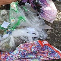 ФОТО - Сотрудники СКМ ОВД Кеминского района задержали мужчину по подозрению за хранения наркотических средств и оружия