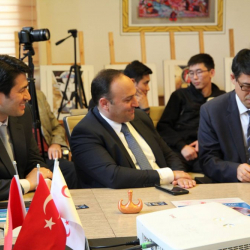 ФОТОРЕПОРТАЖ: Түрк Кызматташтык жана өнүктүрүү башкармалыгы кыргызстандыктар жаштар үчүн Түркияга жол ачты