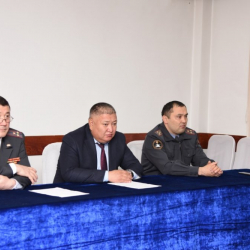 ИИМ: Кыргыз Республикасынын ИИМдин БМЖККК кызмат катары  түзүлгөндүгүнө 28 жыл толгондугун белгилешүүдө