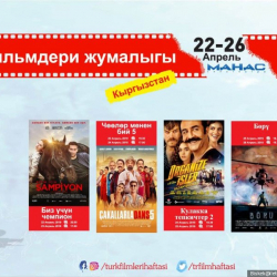 Бишкекте түрк кинолорунун жумалыгы өтүп жатат