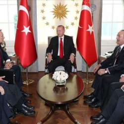 Эрдоган, НАТОнун башкы катчысы Йенс Столтенберг менен жолукту