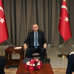 Президент Эрдоган - Гай Райдер жолугушуусу