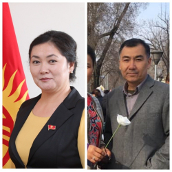 Жылдыз Мусабекова, ЖК депутаты: "Жээнбековдун жубайы, күйөөсү гей болуп кеткенине каттуу гейисе керек!"