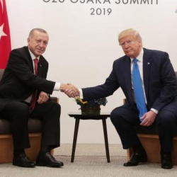  Президент Эрдоган журналисттерге Трамп менен жолугушуусу тууралуу билдирди