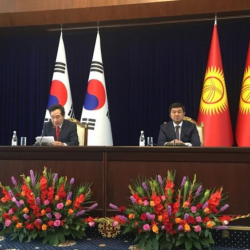 Бишкек-Сеул аба каттамын ачуу сүйлөшүлдү