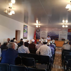 Состоялась рабочая встреча сотрудников милиции ОВД Сокулукского района с  имамами мечетей и представителями диаспор по вопросам профилактики