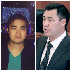 Садыр Жапаровдун уулу каза болду