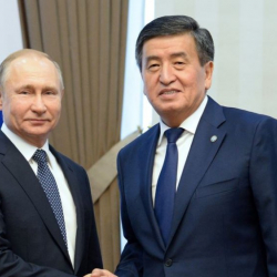 АУДИО - Россиянын Президенти Владимир Путин Президент Сооронбай Жээнбековду жана Кыргызстан элин Эгемендүүлүк күнү менен куттуктады