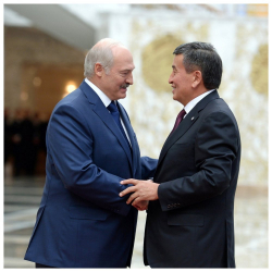 АУДИО - Белорусиянын Президенти Александр Лукашенко Кыргызстан элин жана Президент Сооронбай Жээнбековду Эгемендүүлүк күнү менен куттуктады