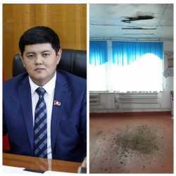 Депутат Алтынбек Жунус уулу Кеңештеги мектептин мурдагы абалы тууралуу айтты