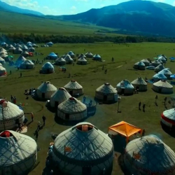 Таласта өтүүчү Улуттук көчмөндөр оюндарына даярдык көрүлүүдө