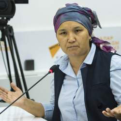 Рита Карасартова: “Бийлик чоң муштумдарга таянган саясатын жүргүзүп жатат”