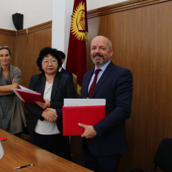 Кыргызстан менен ЕРӨБнын ортосунда 11,5 млн еврого насыялык жана гранттык макулдашууларга кол коюлду 