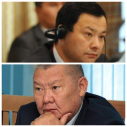 Кайран Казакбаев чекист эмесмин деп актанууда. Аны айткан Токтокүчүк, ой... Токон Мамытов да тилин тиштеп турат