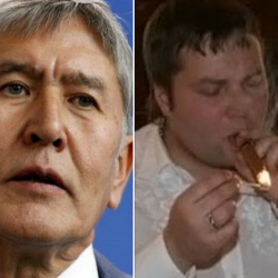 Атамбаев орустардын криминалы жана анын аялына 3 тапанча бергени үчүн чиновник кармалган