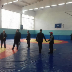 Бишкектеги Олимпиадалык резервдер мектеби 48 млн сомго ремонттолуп, жаӊы эмеректер менен жабдылды