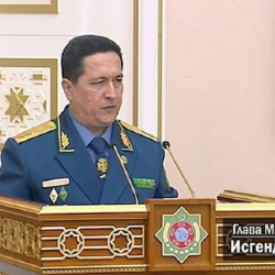 Түркмөн ажосу генералды майор кылып койду