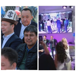 ВИДЕО - Абдыкаров Атабеков менен ырдайт, кызматкерлер "бастырат", учактар эс алат...