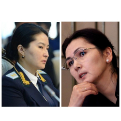 ФОТО - Индира Жолдубаева чүкөгө куюлган кыттай болуп басып кетти