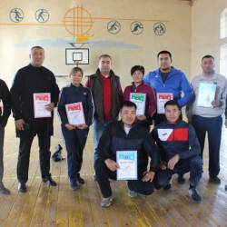  Кыргыз милициясынын 95 жылдыгына карата Динамиада  өткөрүлдү