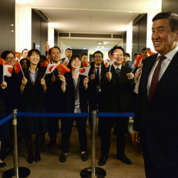 Сооронбай Жээнбеков Токиодогу  «Tokyo Rope MFG» корпорациясынын ишмердүүлүгү менен таанышты