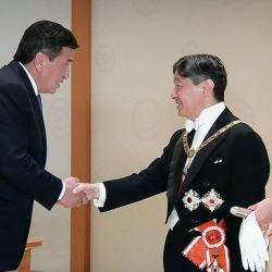 Президент Сооронбай Жээнбековдун Японияга болгон иш сапарынан сүрөттөр