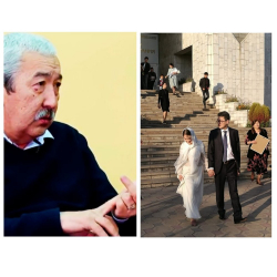 Кезек депутат Исхак Масалиевге жетти. Уулун үйлөндүрүп тою "дүң" болду