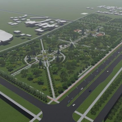 3D ВИДЕО – Будущей парки с учетом мировых стандартов в Бишкеке