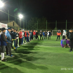 Токтогулда майрамдык кичи футбол уюштурулду