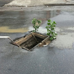 Эки жумадан бери жолдогу кудук ачык. Кырсык болсо ким жооп берет?